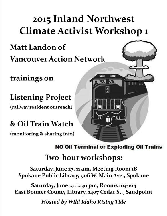 2015 Inland Northwest Climate Activist Workshop 1