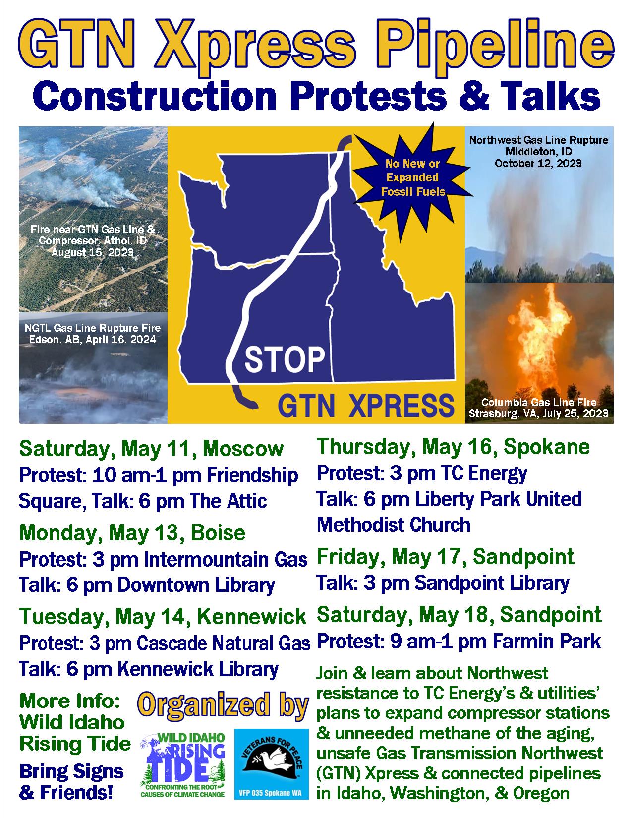 GTN Xpress Construction Protests &amp; Talks Flyer